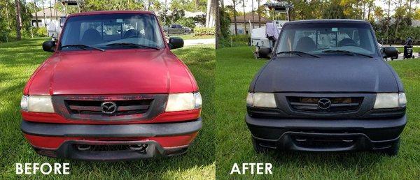 Before & After Protective Coating