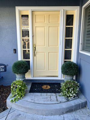 Look at this front door!