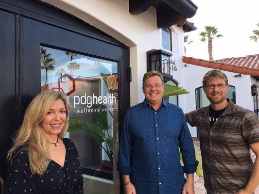 Come meet the team in La Jolla Village PDG health + wellness!