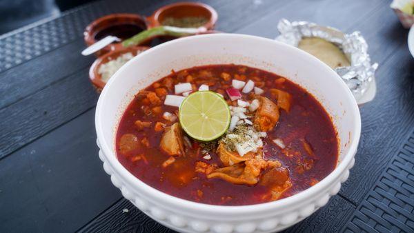 Pozole With Beef & Pork (WEEKEND SPECIAL ONLY)