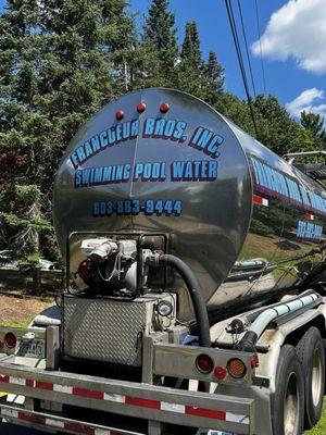 Francoeur Bros Swimming Pool Water