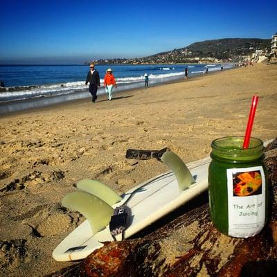 Surf, juice, beach = Life