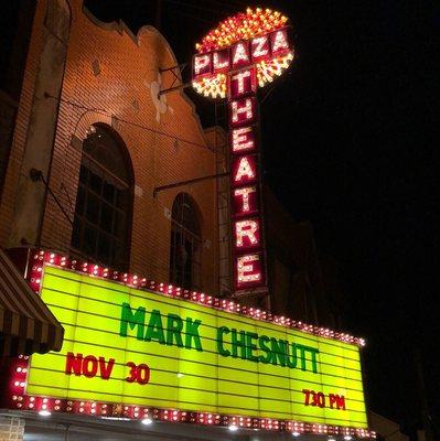 Mark Chesnutt at Glasgow's Plaza Theatre (Nov 2017)