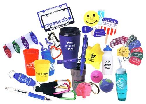 Cups, Mugs, Pens, and Key Rings. All promotional items are available