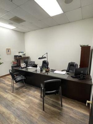 Private office. Come see us.