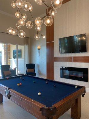 Nice pool table!