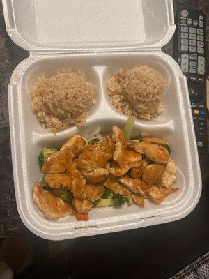 Chicken hibachi