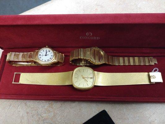 Solid Gold Watches