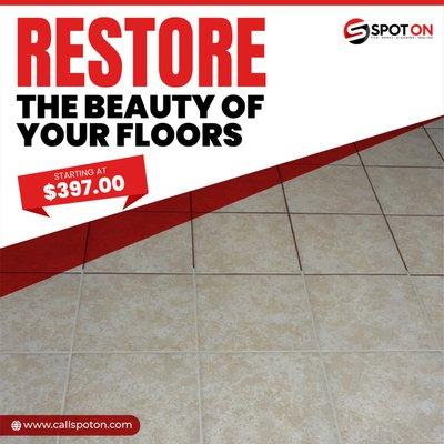 We can make your grout disappear.