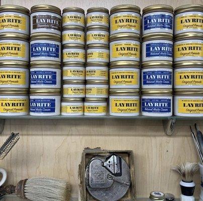 Doyle's Barber Shop  LAYRITE Products