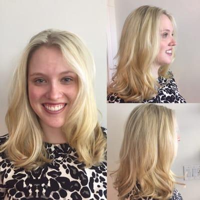 Highlights by Rosa Hjelleset with olaplex