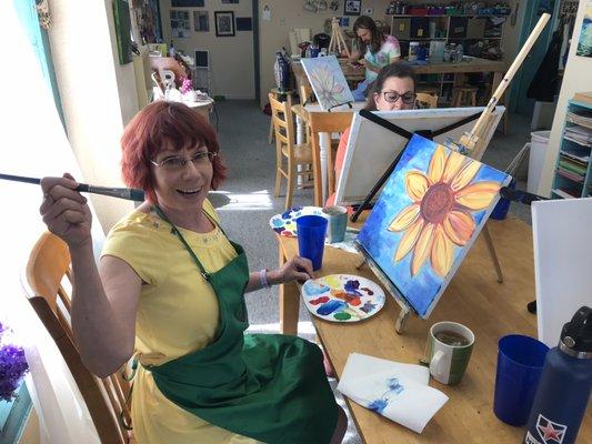 Paint classes with friends or family are always a kick! Reserve your night and choose your painting.