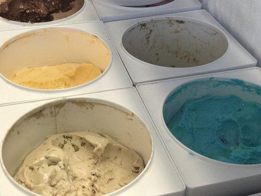 16 flavors of ice cream