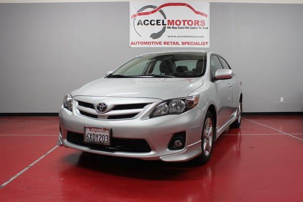 2012 Toyota Corolla S with only 10k miles!! 1 owner vehicle in excellent condition!