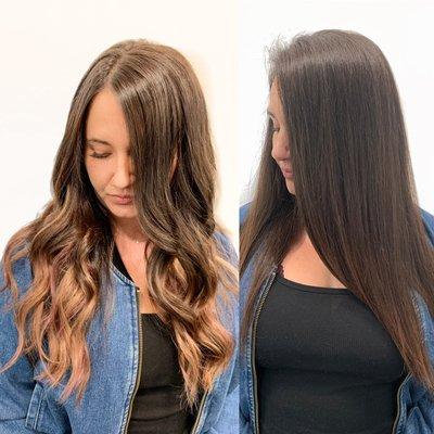 Use extensions to add lighter colors with out damaging your own hair