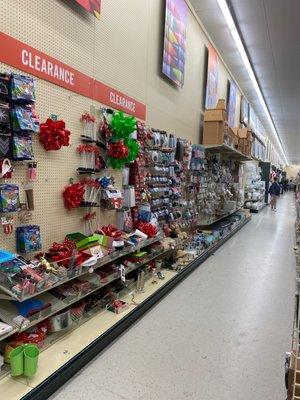 Large clearance section