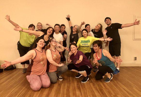 Wednesday Zumba class in Willow Glen at St. Francis Episcopal Church hall, 1205 Pine Av.