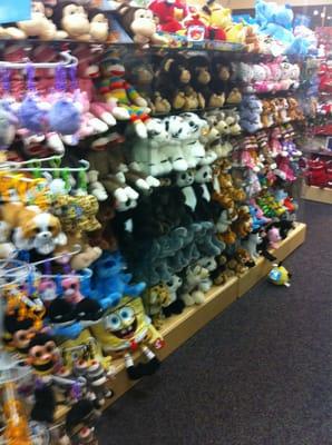 Sock monkeys, Hello Kitty and other cute stuffed animals!