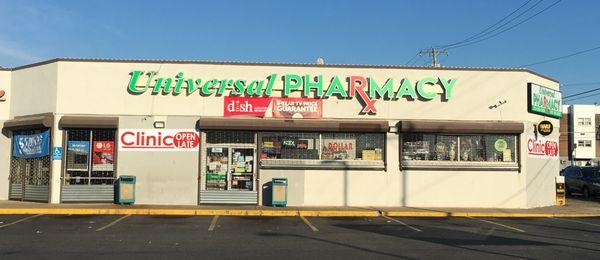 We are located inside the Universal Pharmacy next to the Erie Torresdale Station