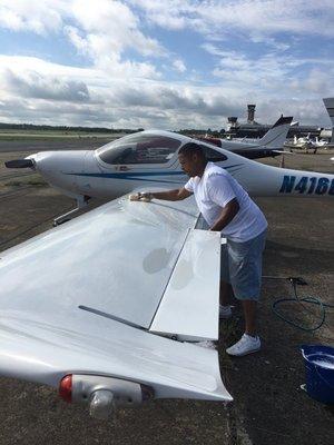 Give us a call to get your plane or jet clean today.