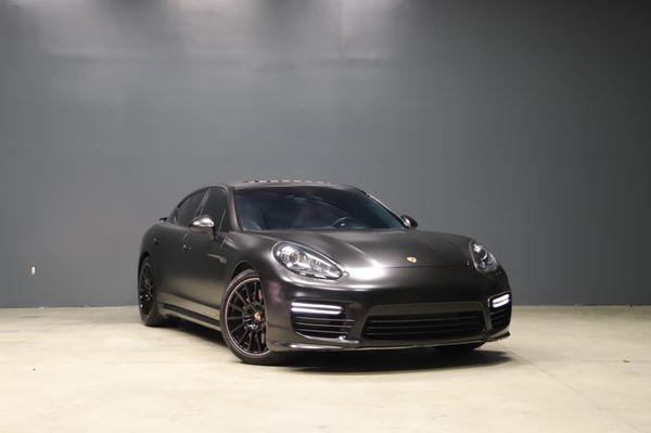 porsche penamera gts satin black