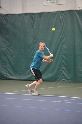 Men's tennis at Frog Hollow!