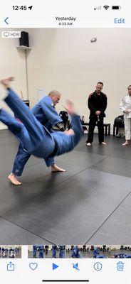 Judo / JiuJitsu classes available at the ekata training center in the SCV