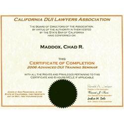 DUI Law Offices of Chad Maddox