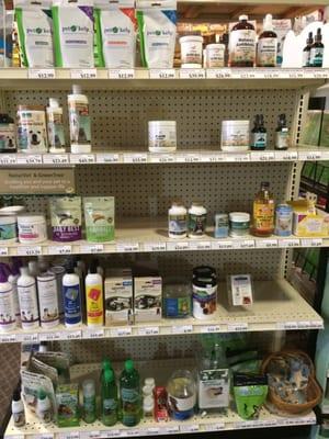 Some of the supplies available for other health needs of your pet