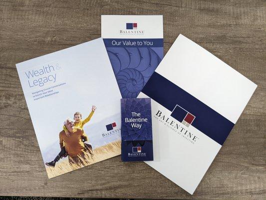 Brochures and Folders