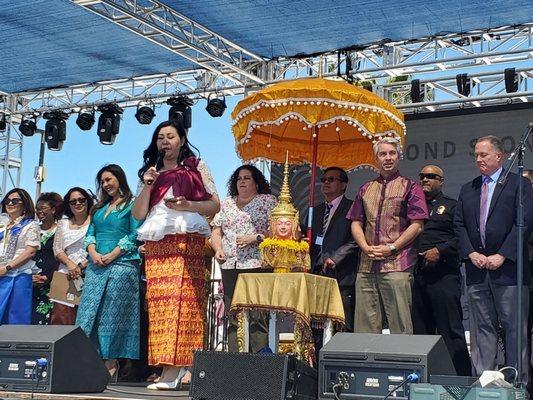 Council woman Suely Saro of District 6 hosted this event with LBCC and United Cambodian Community.