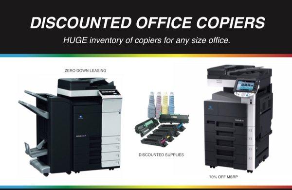 Copiers up to 80% Off !!