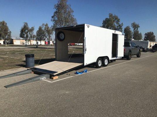 Enclosed Trailers for rent for your next move!