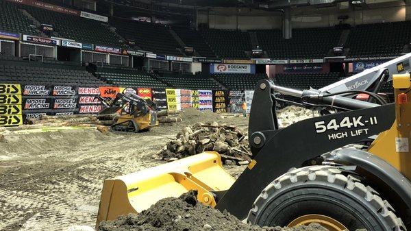 Motocross setup.