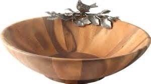 Song Bird Salad Serving Bowl