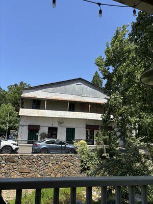 Historic Chichizola building. Now it's a post office and Bellflower Home and Garden Store.