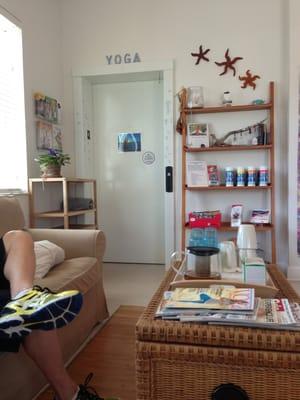 Yoga upstairs