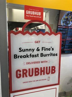 It's a GrubHub thang ;)