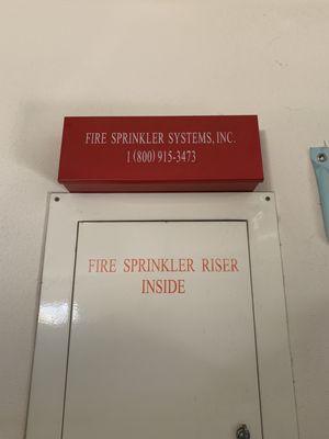 Fire Sprinkler Systems