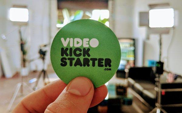 Our new Business Cards at Video Kickstarter Studios in Los Angeles