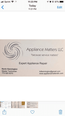 Appliance Matters