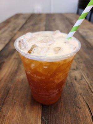 Iced Cold Mango Tea.