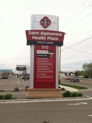 Street view of Fruitland Health Plaza