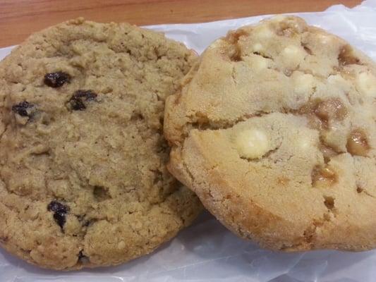 Mouth-watering cookies at Cafe 400.  :)