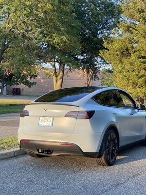 New Tesla Model Y full body wrap