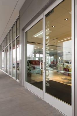 #glass#showroom#partition