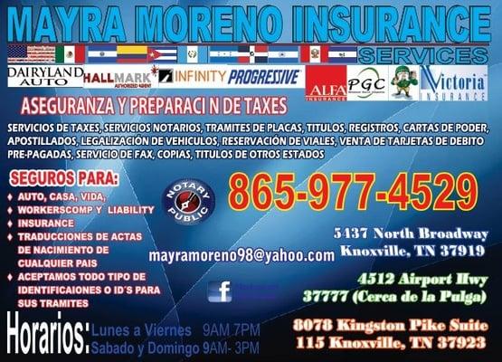 Mayra Moreno Insurance