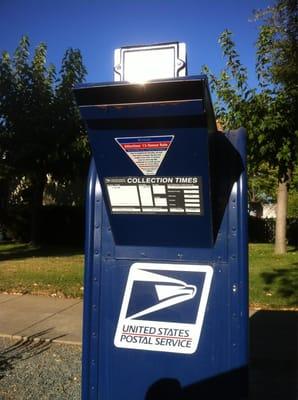 USPS Blue Mail Box