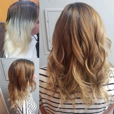 Color gloss & tone by Rosie Banda