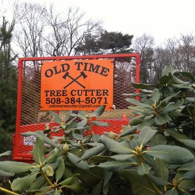 This photo was taken on the corner of Rt 140 and Park St. in Wrentham. The home of Old Time Tree Cutter.